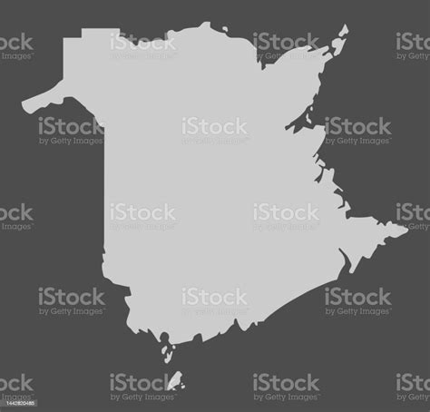 New Brunswick Map Icon Stock Illustration - Download Image Now - Abstract, Art, Brazil - iStock