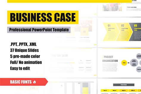 Business Case PowerPoint Template | Keynote template, Business case template, Powerpoint templates