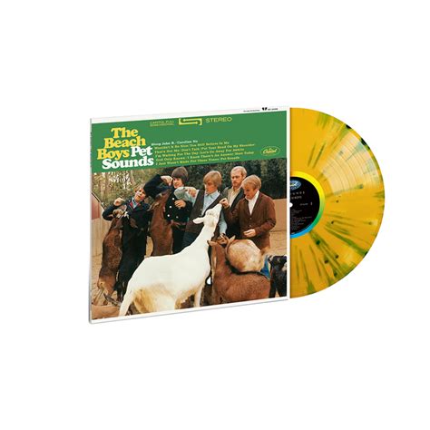 Buy The Beach Boys Pet Sounds Limited Edition (Yellow / Green Splatter ...