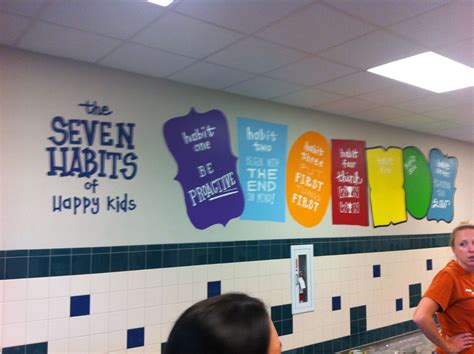 In the front hallway at Rutledge Elementary! | Leader in me, School hallways, School leader