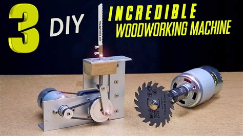 3 AMAZING DIY Woodworking machine on on another level - YouTube