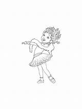 Fancy Nancy coloring Pages sketch template