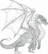 Fire Breathing Dragon Coloring Pages  Home sketch template