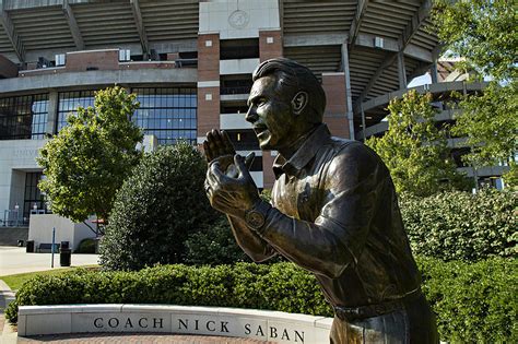 Nick Saban Statue Adds 2020 National Championship