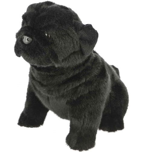 Black Pug Plush | PETSIDI