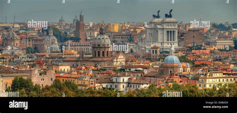 Skyline of Rome, Italy Stock Photo - Alamy