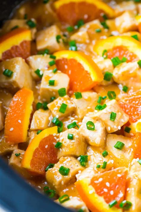 Crockpot Orange Chicken – WellPlated.com