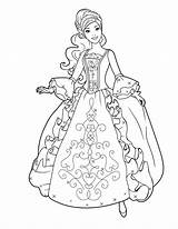 Barbie Princess Coloring Pages  Best For Kids sketch template