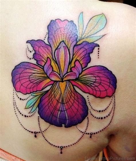 70 Elegant Iris Flower Tattoos