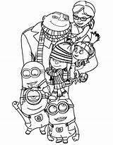 Minion Coloring Pages  Best For Kids sketch template