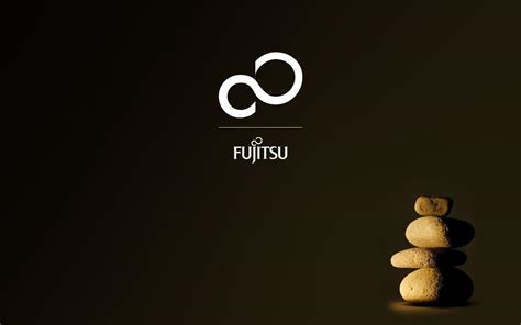 Fujitsu Logo Wallpaper