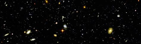 HD wallpaper: galaxy portrait, Hubble Deep Field, space, multiple ...