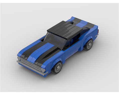 LEGO MOC 1969 Camaro 8 wide Hardtop Blue by LOSMAN70 | Rebrickable ...