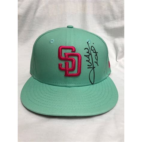 City Connect Hat Autographed by Juan Soto | San Diego Padres Auctions