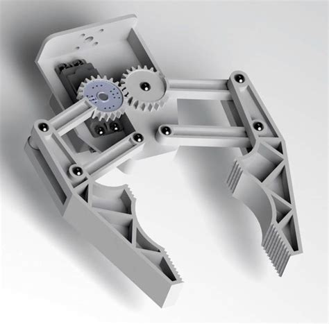 Solidworks Gripper design - Karl Williams | Robot gripper, Robot design ...