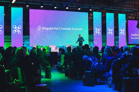 SingularityU Canada Summit | Corporate event design, Conference design ...