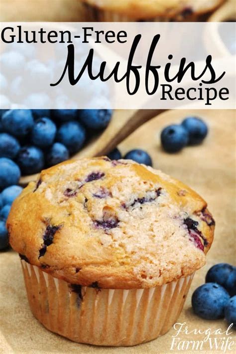 Gluten Free Muffins Recipe - The Frugal Farm Wife