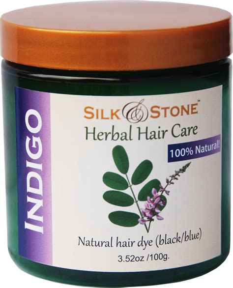 100% Indigo Powder (Indigofera tinctoria)- Black/Blue hair dye | Black hair dye, Dyed hair blue ...