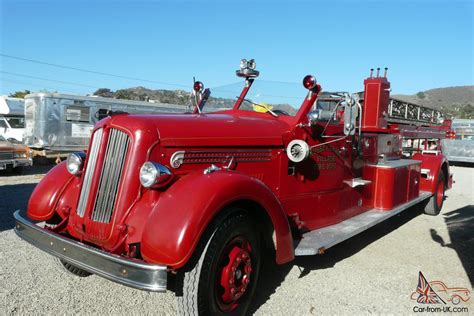 1950 Seagrave Ladder Fire Truck