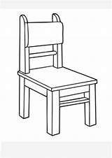 Chair Coloring Pages Chair6 Sketch Page sketch template
