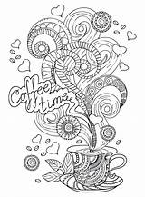 Coffee Coloring Pages Printable For Free Download sketch template