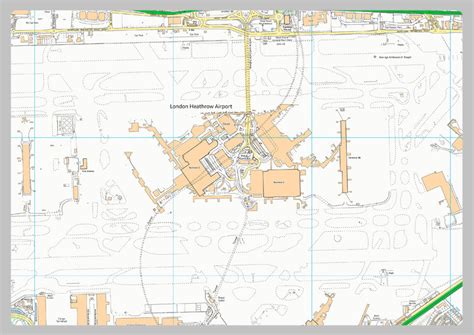 Heathrow Airport Street Map– I Love Maps