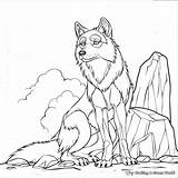 Wolf Anime Coloring Pages  Free & Printable sketch template