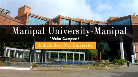 MIT Manipal | MIT Manipal Campus Tour | MAHE-Campus | Manipal University - YouTube