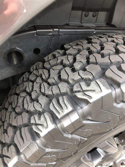 BFG KO2 LT275/70R17 - Tire Pressure Info | 2019+ Ford Ranger and Raptor ...