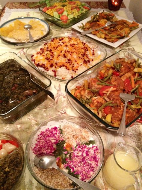 My yummy Persian Dinner Table. | Persian cuisine, Iranian cuisine, Food