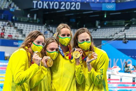 Watch All of the Australian Gold Medals from the 2020 Tokyo Olympics