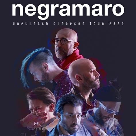 Negramaro - Unplugged Tour Setlist Lyrics and Tracklist | Genius