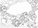 Five Little Monkeys Sitting In A Tree coloring Page  Free Printable sketch template