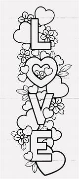 Love Coloring Pages  Valentines Day Printable Sheets sketch template