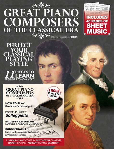 Find out about Pianist's Special issue: Great Piano Composers of the ...