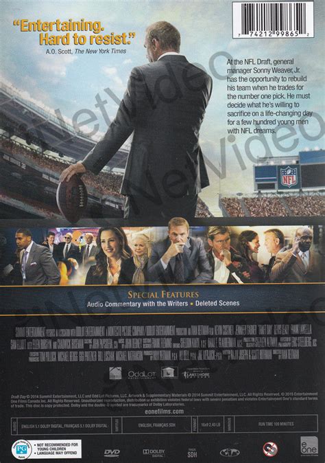 Draft Day on DVD Movie