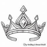 Tiara Coloring Pages  Free & Printable sketch template