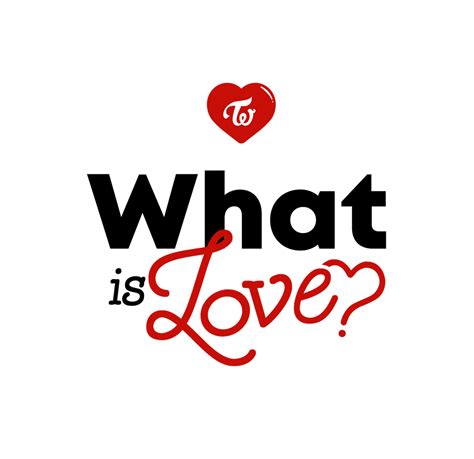 [TWICE] What Is Love? Logo - PNG by TsukinoFleur on DeviantArt