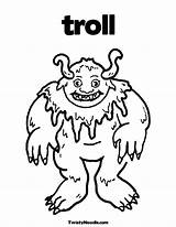 Three Billy Goats Gruff Coloring Pages sketch template