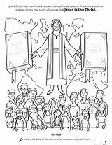 Lds Jesus Christ Is Our Savior Coloring Page Pages sketch template