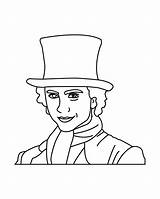 Fun Willy Wonka sketch template