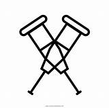 Crutches Coloring Pages sketch template