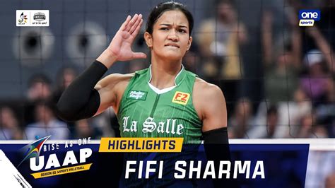 Fifi Sharma highlights | UAAP Season 85 Women's Volleyball - YouTube