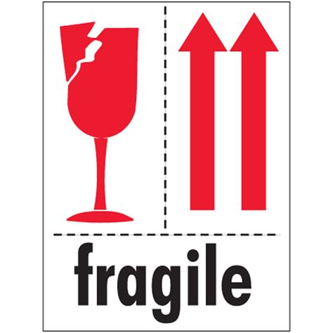 Printable Fragile Labels