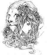 Leo Coloring Sheet Pages sketch template
