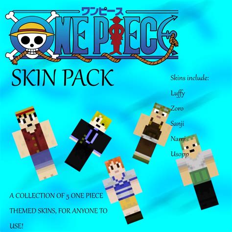 One Piece Skin Pack! Minecraft Blog