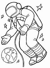 Coloring Pages Astronaut At Ganesmeraldablog Blog sketch template