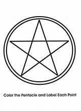 Pentagram Coloring Pages Coloring Pages sketch template