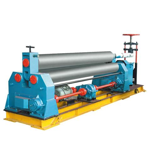 W11 Series Symmetrical Mechanical Three-Roller Plate Bending Machine ...