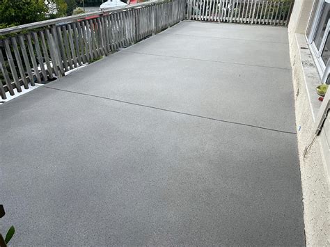 Nelson Residential - Sprayed Decorative Concrete Overlay - Graycon Concrete Solutions